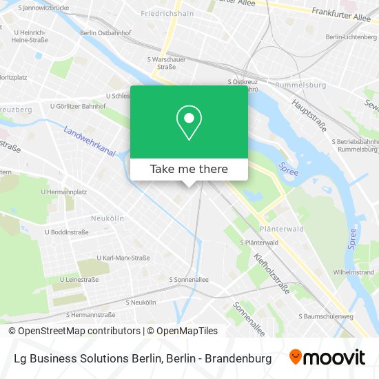 Lg Business Solutions Berlin map