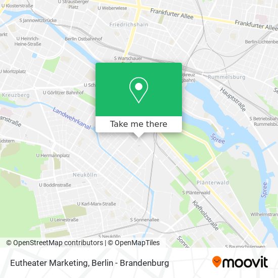 Eutheater Marketing map