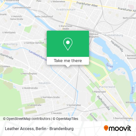 Leather Access map