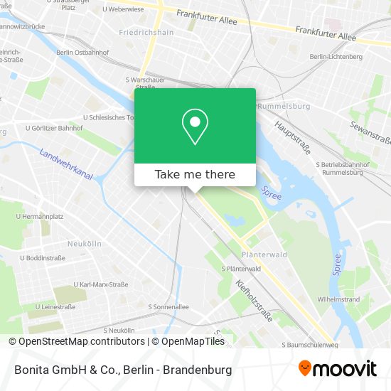 Карта Bonita GmbH & Co.