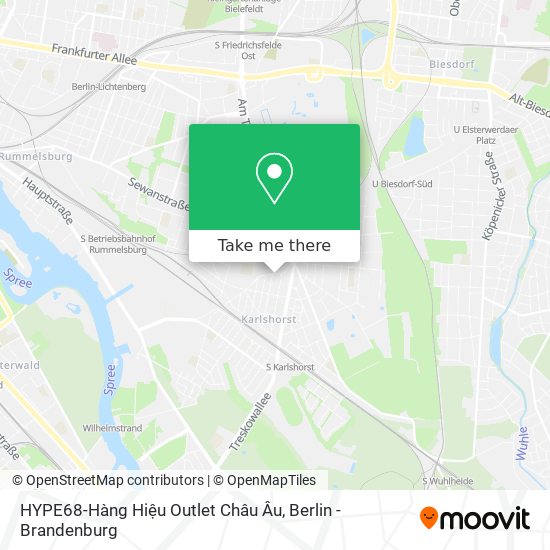 HYPE68-Hàng Hiệu Outlet Châu Âu map