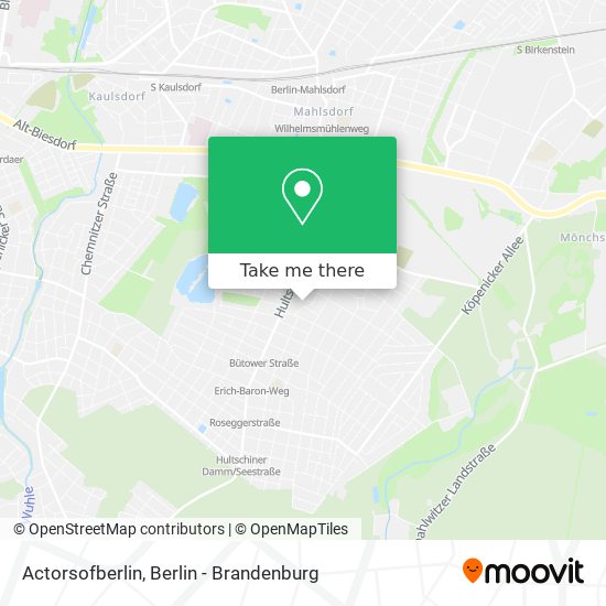 Actorsofberlin map