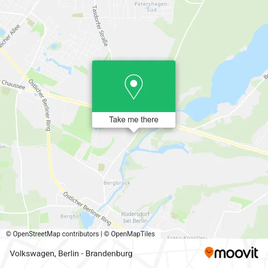 Карта Volkswagen