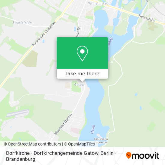 Dorfkirche - Dorfkirchengemeinde Gatow map