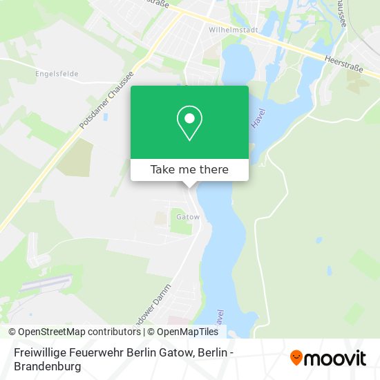 Freiwillige Feuerwehr Berlin Gatow map