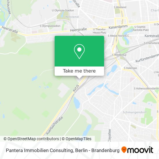 Pantera Immobilien Consulting map