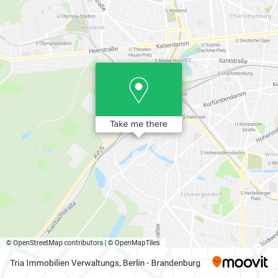 Tria Immobilien Verwaltungs map