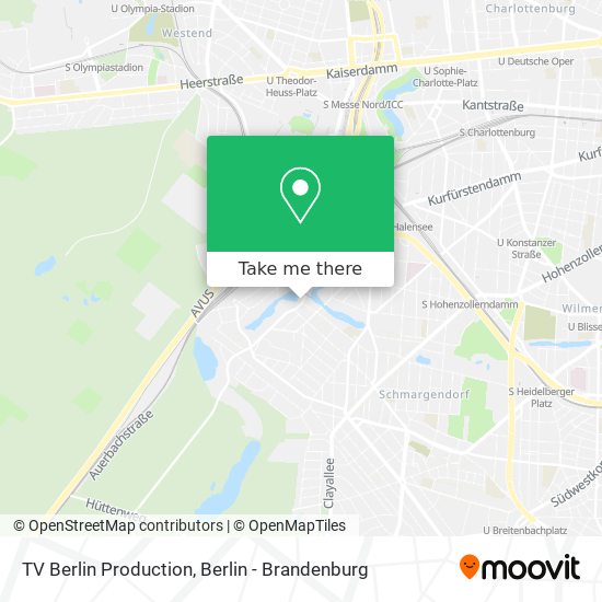 TV Berlin Production map