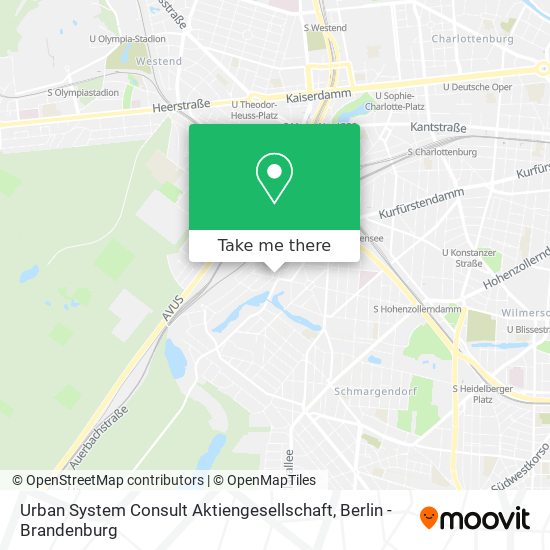 Urban System Consult Aktiengesellschaft map
