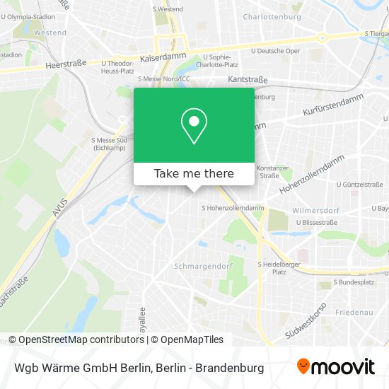 Wgb Wärme GmbH Berlin map