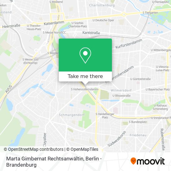 Marta Gimbernat Rechtsanwältin map