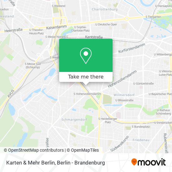 Карта Karten & Mehr Berlin