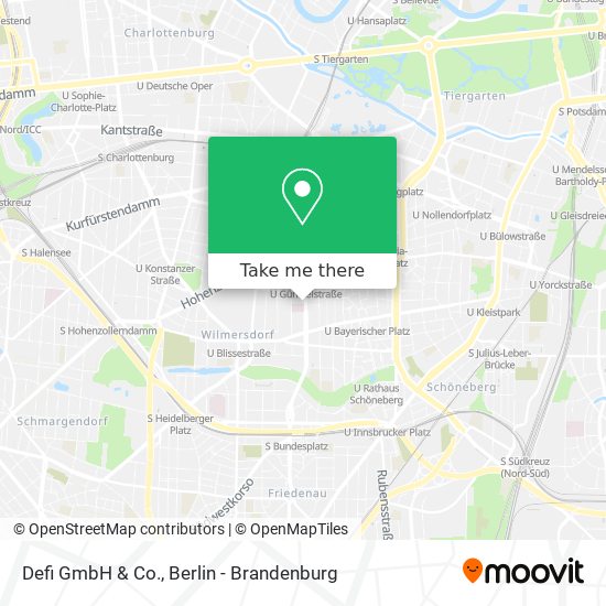 Карта Defi GmbH & Co.
