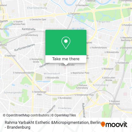 Rahma Yarbakht Esthetic &Micropigmentation map