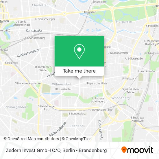 Zedern Invest GmbH C/O map