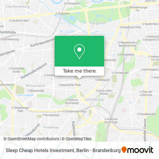 Sleep Cheap Hotels Investment map