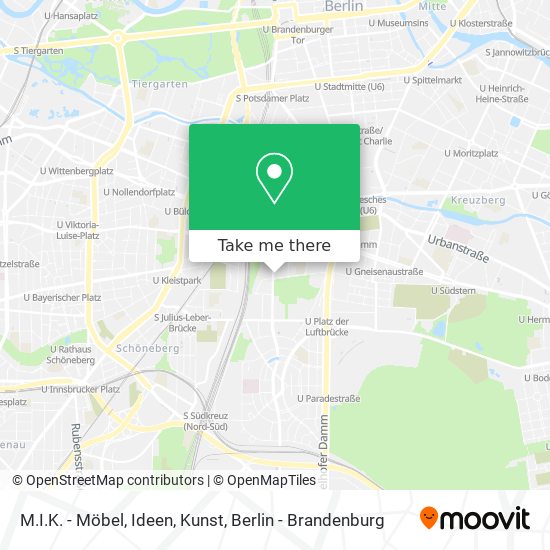 M.I.K. - Möbel, Ideen, Kunst map
