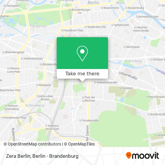 Zera Berlin map