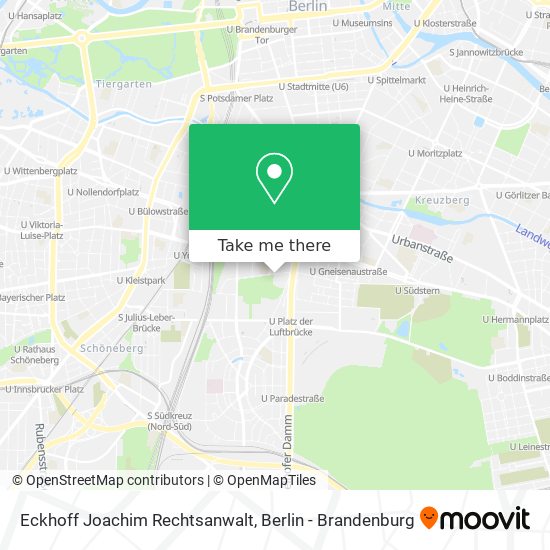 Eckhoff Joachim Rechtsanwalt map