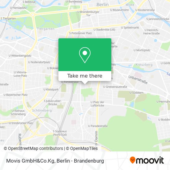 Movis GmbH&Co.Kg map