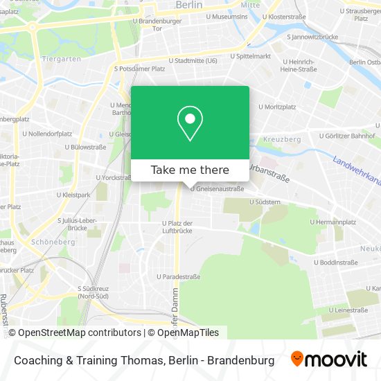 Карта Coaching & Training Thomas