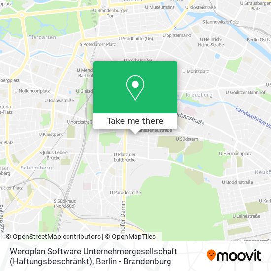 Weroplan Software Unternehmergesellschaft (Haftungsbeschränkt) map