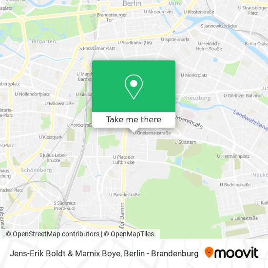 Карта Jens-Erik Boldt & Marnix Boye