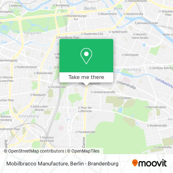 Карта Mobilbracco Manufacture