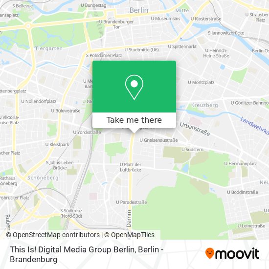 This Is! Digital Media Group Berlin map