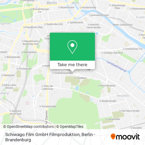 Карта Schiwago Film GmbH Filmproduktion