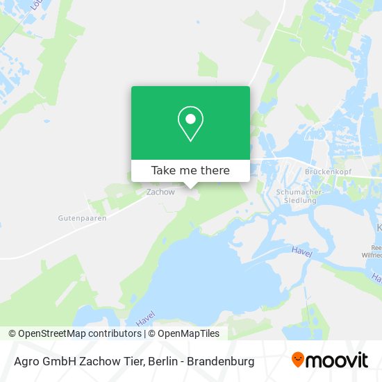 Agro GmbH Zachow Tier map
