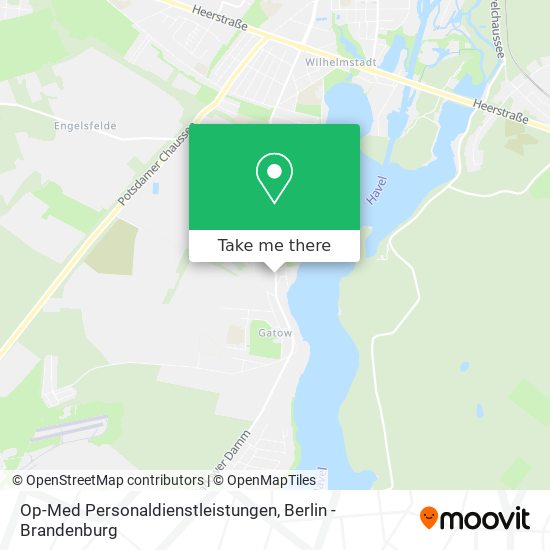 Op-Med Personaldienstleistungen map