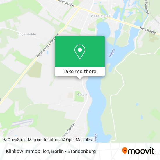 Klinkow Immobilien map