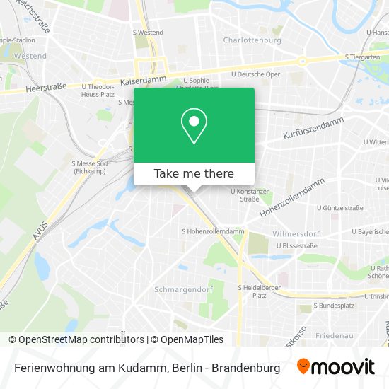 Ferienwohnung am Kudamm map