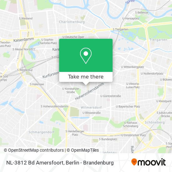 NL-3812 Bd Amersfoort map