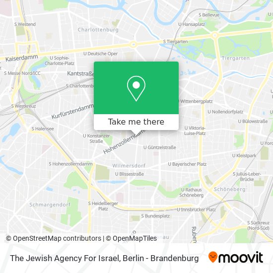 The Jewish Agency For Israel map