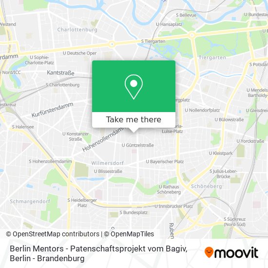 Berlin Mentors - Patenschaftsprojekt vom Bagiv map