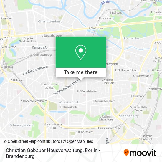 Christian Gebauer Hausverwaltung map