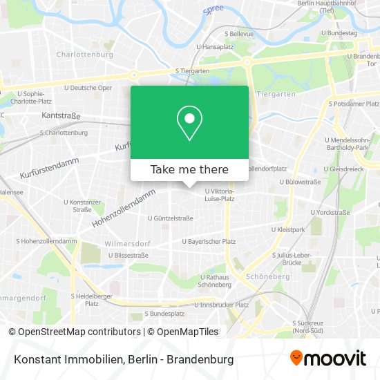 Konstant Immobilien map