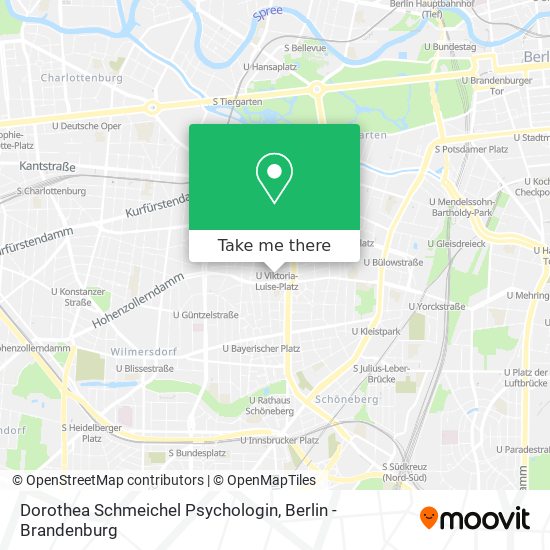 Dorothea Schmeichel Psychologin map