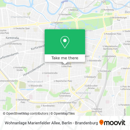 Wohnanlage Marienfelder Allee map