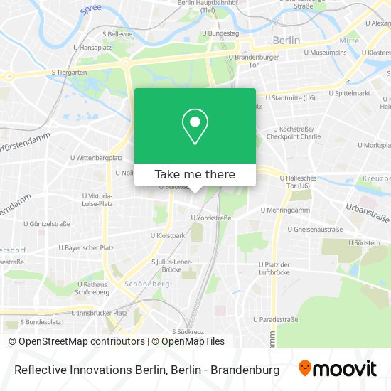Карта Reflective Innovations Berlin