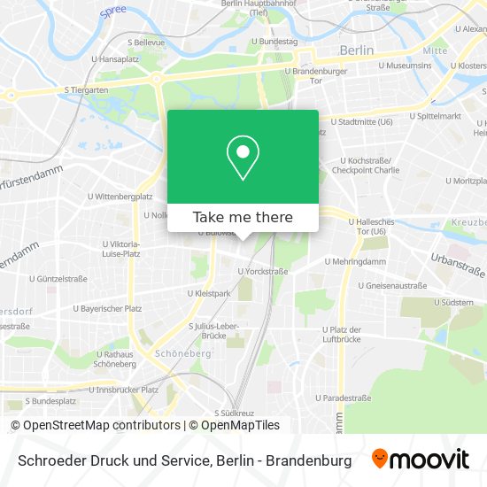 Schroeder Druck und Service map