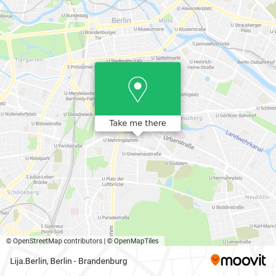 Lija.Berlin map