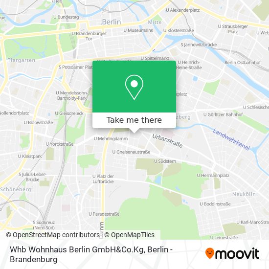 Whb Wohnhaus Berlin GmbH&Co.Kg map