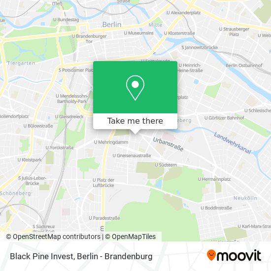 Black Pine Invest map