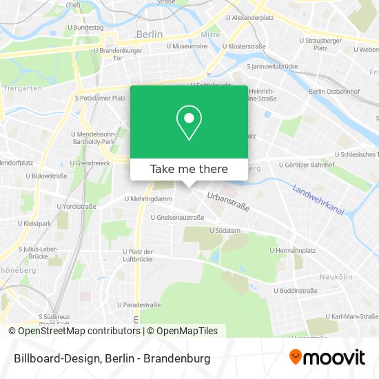 Billboard-Design map