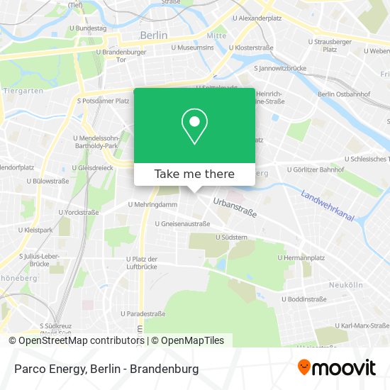 Parco Energy map