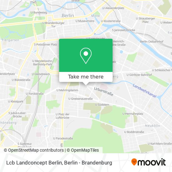 Lcb Landconcept Berlin map