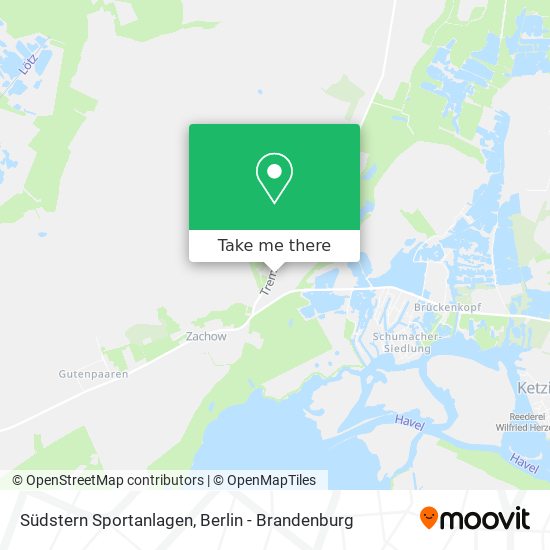 Карта Südstern Sportanlagen